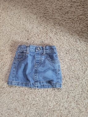 Circo Girls' Denim Skort in Blue